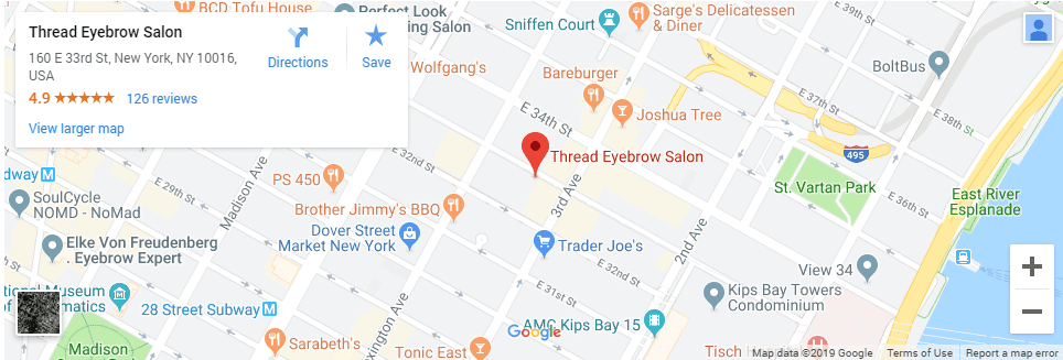 Threading & Waxing Services — Salon Thread - Eyebrow Salon & Lash Bar